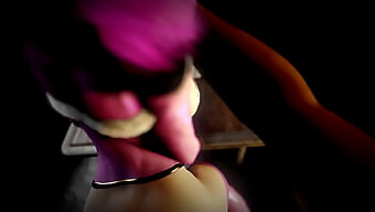 Big Tits And Tight Pussy Of A Pink-Haired Slut In A 3d Video