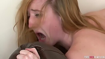 Redhead Chav Enjoys A Good Blowjob