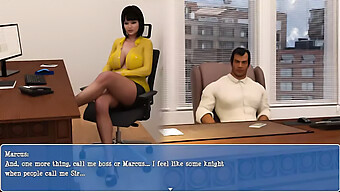 Cheating Wife With Big Boobs And Office Secretary In 3d Porn Video