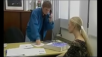 French Office Fucks Two At Once