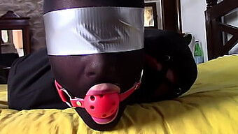 Laura'S Masked And Blindfolded Bdsm Play Includes Bondage And Ballgagging