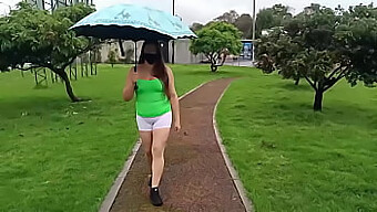 Natural Beauty Colombian Wife'S Exhibitionist Adventures - Cumshot Compilation