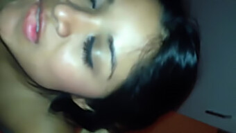 Mexican Milf Gets A Facial From A Cumshot