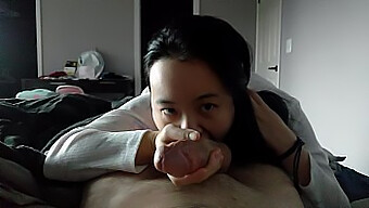 Aziatische Milf En Blowjob Queen Jade Chan In Actie