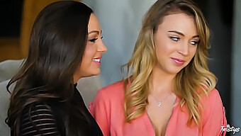 Abigail Mac És Zoey Taylor Forró Csoportos Szexpartit Rendeznek, Punci Nyalogatással És Csókolással