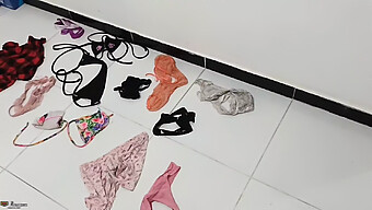 Latina Berbokong Besar Dalam Lingerie Menunggangi Cowgirl Dalam Video Porno Hd