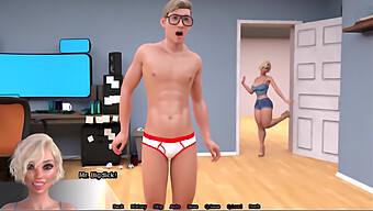 Porno 3d Com Sam E Alexa: Um Encontro Quente E Quente.