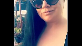 Becky'S Big Natural Tits On Full Display For The Neighbors