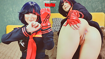 Nakenläraren Knullar Ryuko Matoi I Alla Hål, Inklusive En Anal Creampie - Polsk Cosplay