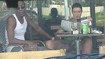 Interracial Affair With A Black Man In Public