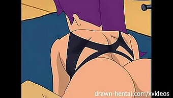 Anal Sex And Facial Cumshot In A Cartoon Threesome