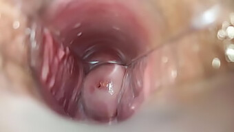 Intense Climax Captured Within The Vaginal Walls