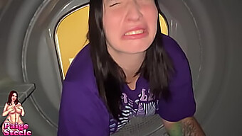 Amateur Wife Gets Stuck In The Dryer