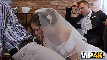 Wealthy Man Seeks Sexual Gratification From Attractive Young Bride On Her Wedding Day