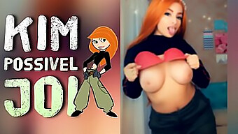 Kim Possible Cosplay Girl'S Hard Boob Jerk Off Session - Hd Videos