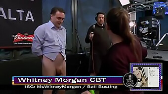 Morgan Morgan'S Ballbusting Radio Show - A Porn Parody!