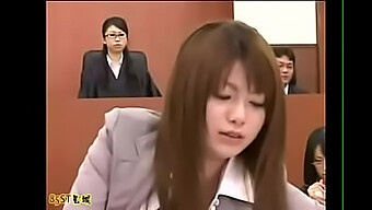 Unseen Man In An Asian Courtroom - Porn Video