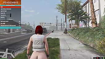 Uživajte V Predstavi Gole Dame V Gtav-U