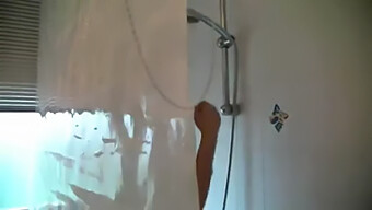 European Couple'S Homemade Sextape In The Shower