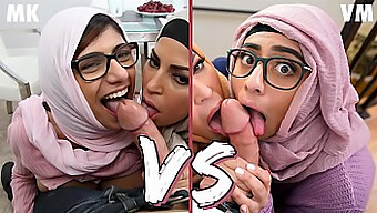 Violet Myers Vs Mia Khalifa: Who Is The Ultimate Tits And Ass Babe?