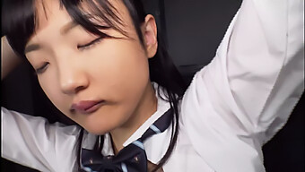 Japanese Coed Gets A Creampie From Sex Toy In Viral College Video