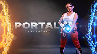 Watch Katrina Moreno'S Big Natural Tits Bounce In Virtual Reality With Portal